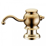 Soap-Lotion Dispenser 3-3/4", Antique Brass_noscript