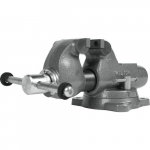 Machinist 3" Jaw Round Channel Vise with Swivel Base_noscript