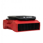 Professional Air Mover, Low Profile, 1/3 HP, Red_noscript