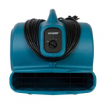 1/3 HP 2400 CFM Air Mover, Carpet Dryer, Blue_noscript