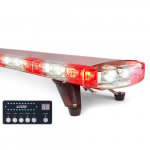 Amber Crane Series 48" Strobe Light Bar, White/Red_noscript