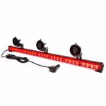 7 Series 31" LED Strobe Light Bar, Red_noscript
