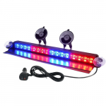 Cadet Series 16" LED Strobe Lights, Red/Blue_noscript