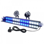 Cadet Series 16" LED Strobe Lights, White/Blue_noscript