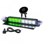 Cadet Series 8" LED Strobe Lights, White/Green_noscript
