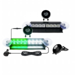 Emergency Dash Strobe Lights White/Green_noscript
