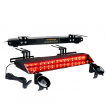 Chaser Series Dual LED Visor Strobe Light, Red_noscript