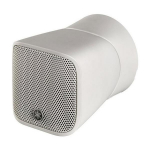 Full-Range Compact Surface-Mount Speaker, White