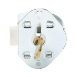 Built-in Key Lock w/ Spring Latch, 2 Keys/Lock KA