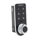 Touch Panel Electronic Lock, Vertical Mount