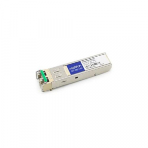 Addon OC48-SFP-LR1-AO SFP (mini-GBIC) transceiver module ( equivalent to: Brocade OC48-SFP-LR1 ) - LC single mode - up to 24.9 miles - OC-48/STM-16 LR-1 - 1310 nm - for Brocade NetIron MLX-16, MLX-4, XMR 16000, XMR 4000, Foundry NetIron MLX-8, XMR 8000