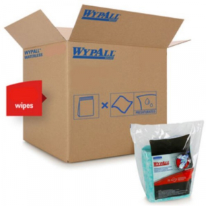 WypAll? PowerClean? ProScrub? Heavy Duty Wet Towels (91367), Dual Action Cleaning, X-Large 9.5" x 12" Wipes, Refill Only (75 Sheets/Pack, 6 Refill Packs/Case, 450 Sheets/Case)