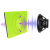 Additional image #2 for Auralex SYNGRNSCN_PNL_6PK