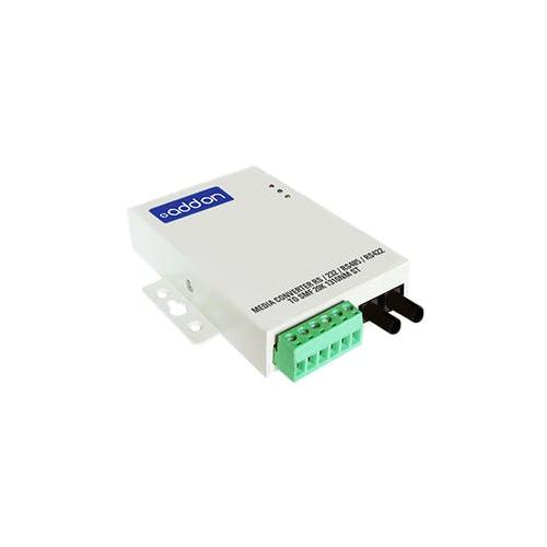 Buy AddOn ADDSERIAL2ST, Fiber SMF 1310nm 20km ST Serial Media