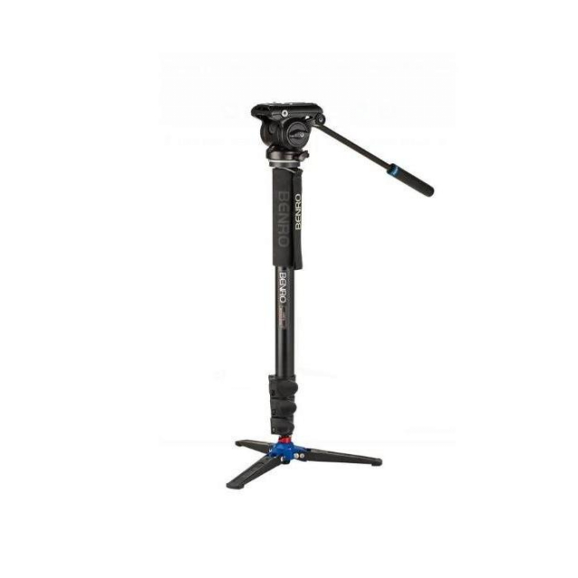 Buy Benro BNROA48FDS4PRO, Video Monopod with S4 PRO Flat Base Fluid