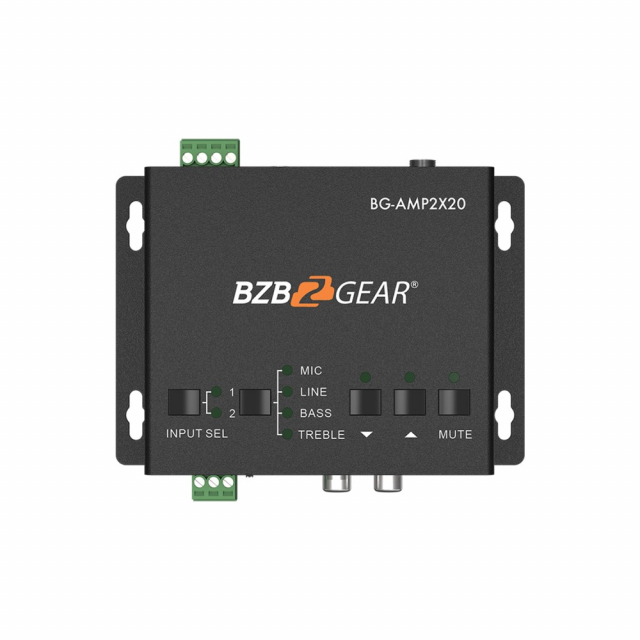 Buy BZBGEAR BG-AMP2X20, 2 Channel 40W Compact Stereo/Mono Audio