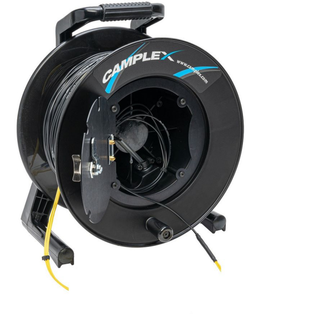 Camplex - CMX-LTR02STM0750 - 2-Channel St Multimode Indoor-Outdoor Fiber Optic Snake Reel - 750 Foot