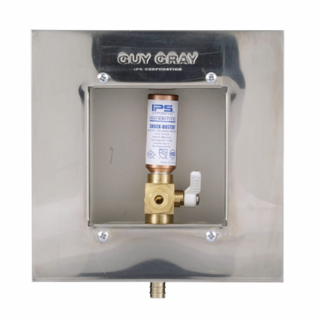 Buy Guy Gray 88527, SSMIB8AB Outlet Box with Hammer Arrester Valve