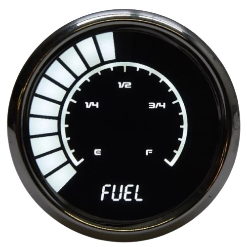 Buy Intellitronix BS9016W, LED Analog Bargraph Fuel Gauge, White