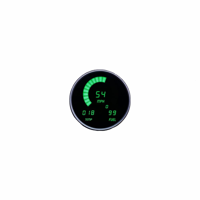 Intellitronix DP6011 Digital Dash Red LED Gauge Cluster For Jeep CJ 1955-1986 - USA Made