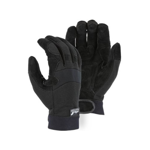 Buy Majestic Glove 2120/10, 2120 Night Hawk Mechanics Gloves, Black