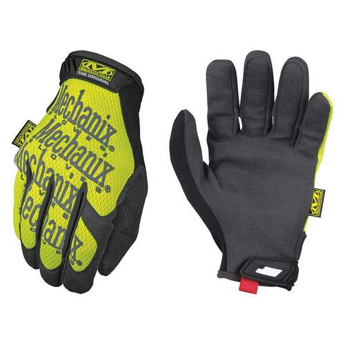 Mechanix Wear® THE ORIGINAL® SMG-91 Work Gloves, L, Synthetic Leather,  High-Visibility Fluorescent Yellow