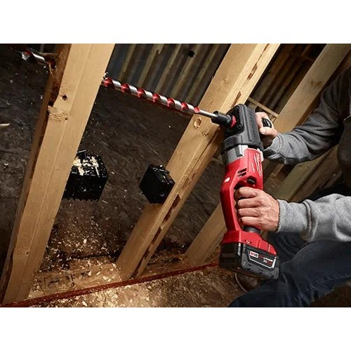 Milwaukee m18 fuel hole hawg quik lok right angle drill 2708 sale