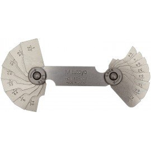Buy Mitutoyo 186103, Series 186 Radius Gages, 1/32"17/64" Prime Buy