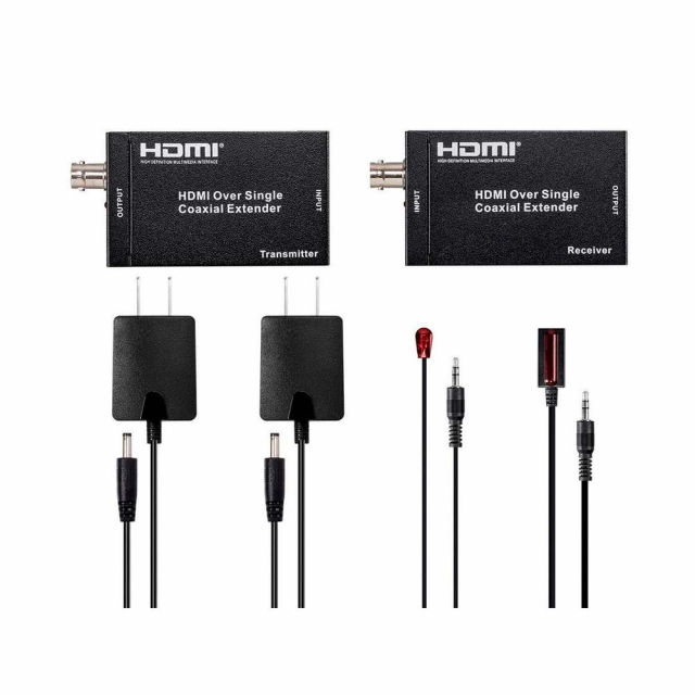 100m HDMI Extender over Coax Cable with IR