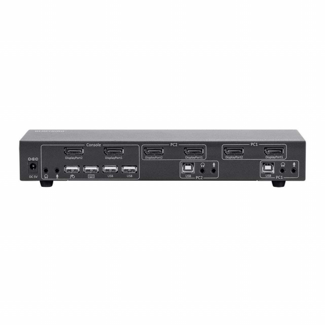 Monoprice 4K 4-Port DisplayPort 1.2a and USB 2.0 KVM Switch 