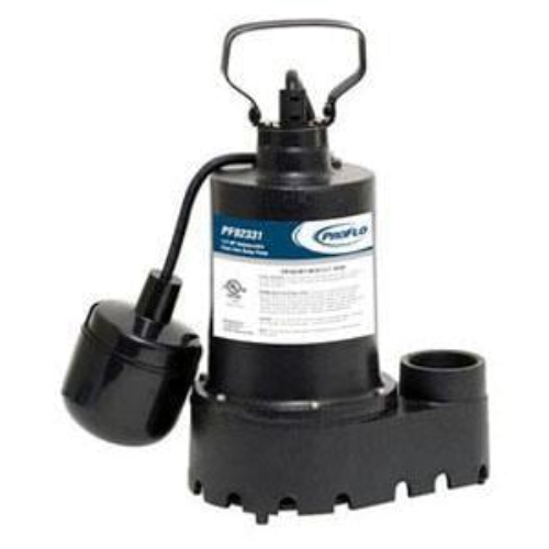 Buy PROFLO 92331, Cast Iron Submersible Sump Pump, 1/3 HP, 120V, 46 Gpm