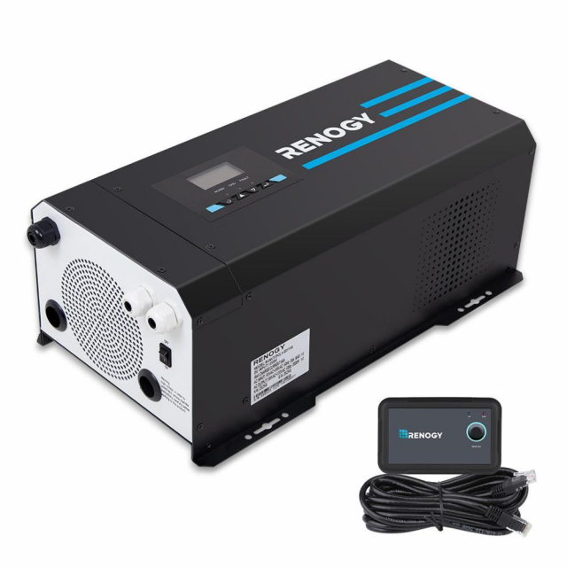 Buy Renogy RINVTPCL130111S, Inverter Charger 3000W 12V with LCD Display Prime Buy