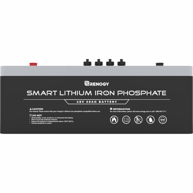 Renogy 48V 50Ah Smart Lithium Iron Phosphate Battery