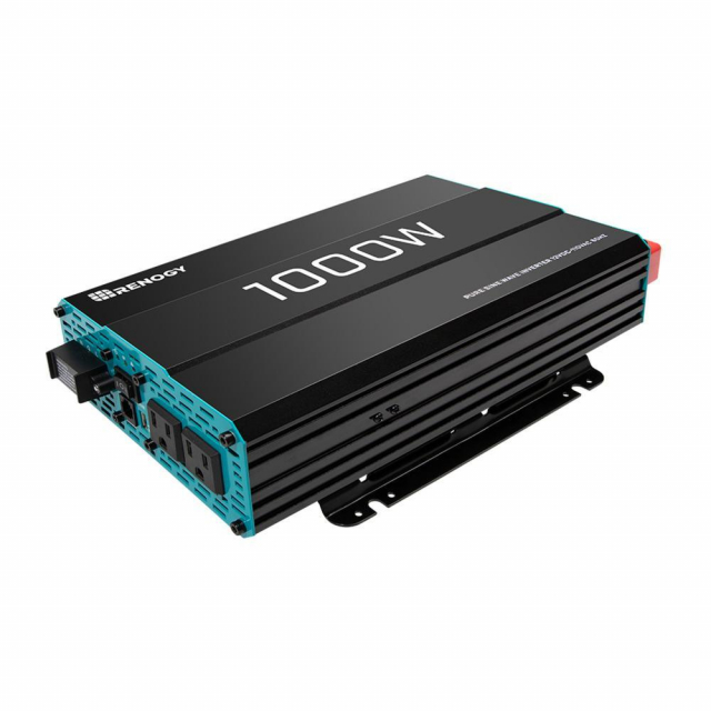 Buy Renogy RNGINVT100012VP2, Pure Sine Wave Inverter, 1000W 12V