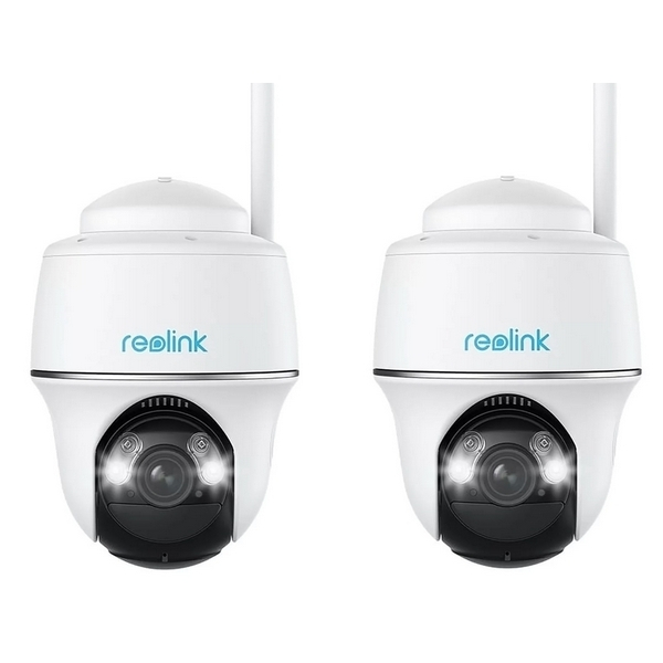 Buy Reolink Argus PT Ultra-2, 4K 8MP Cameras x2 with Spotlights