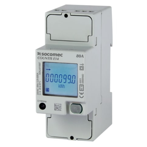 laden Gasvormig Uitdrukkelijk Buy Socomec 48503044, COUNTIS E14 Active-Energy Meter, 80A, DualTariff -  Prime Buy