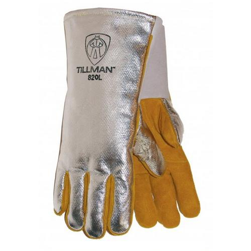Buy Tillman 820, Aluminized Welding Gloves, XLarge, Orange/Silver