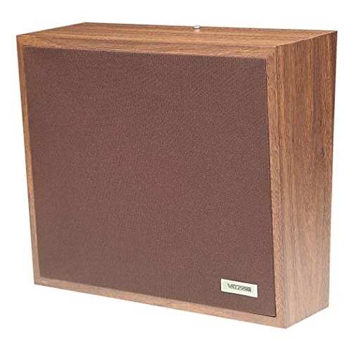 Buy Valcom V-1023C, One-Way Amplified Wall Speaker, Woodgrain - Prime Buy