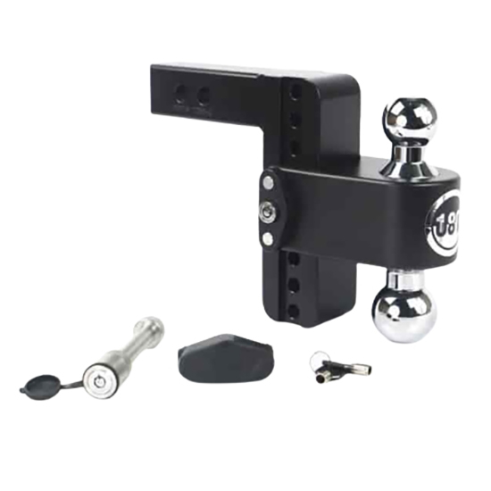 Buy Weigh Safe CTB6-3-KA-CER-BLA, Cerakote Ball Drop Hitch w/ Shank ...