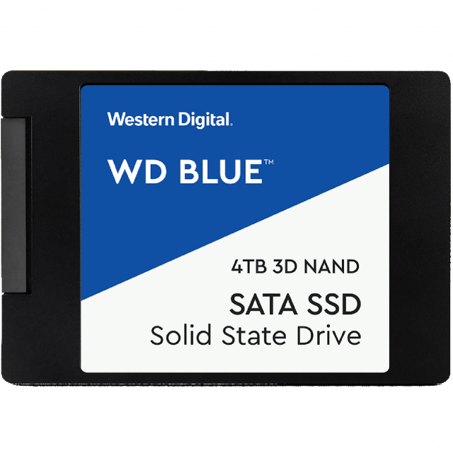 Buy Western Digital WDS400T2B0A, WD Blue 3D NAND SATA SSD, 4TB