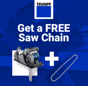TRUMPF Exclusive Deal: FREE Saw Chain!