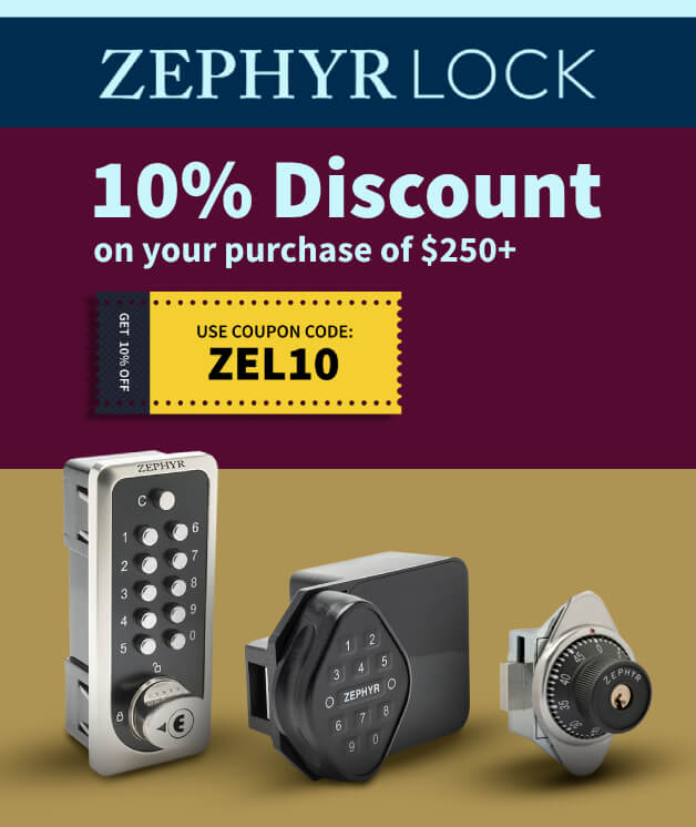 Zephyr Lock Special Discount!