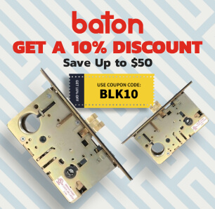 Promo Baton Lock Special Discount!